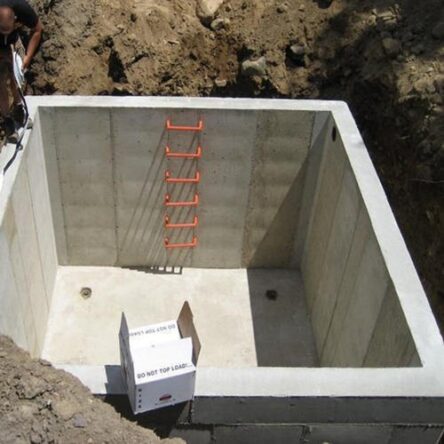 Waterproofing on underground water reservoir and rooftop water tank