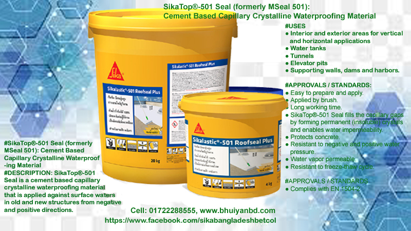 SikaTop®-501 Seal (formerly MSeal 501)