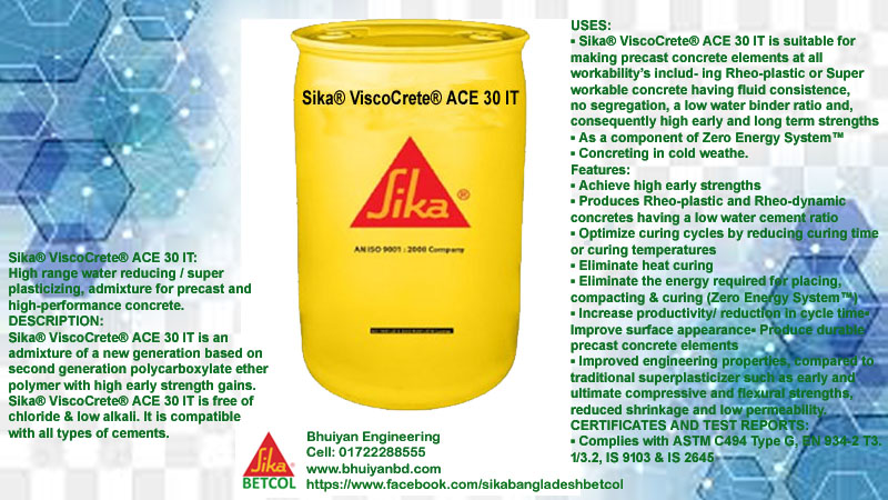 Sika®ViscoCrete®ACE 30 IT(230L)